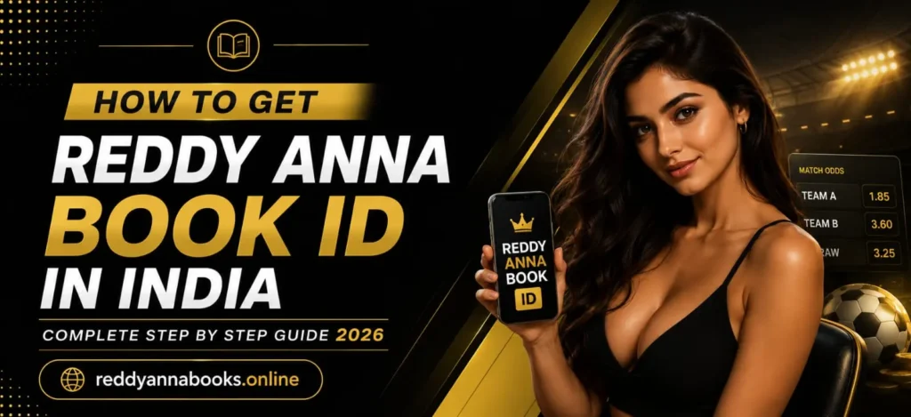 How to get Reddy Anna Book ID guide 2026 Banner By Reddyannabooks.online