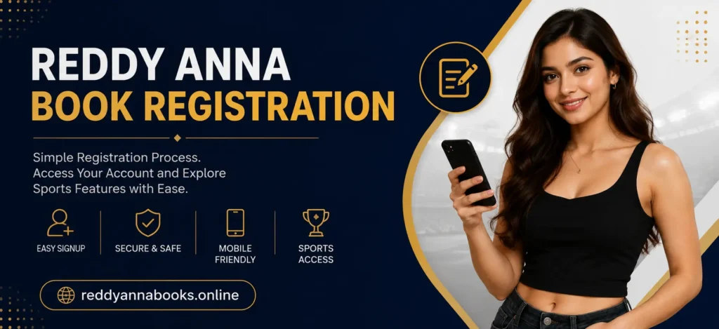 Reddy Anna Book Registration 2026 step by step guide with account signup and sports platform access