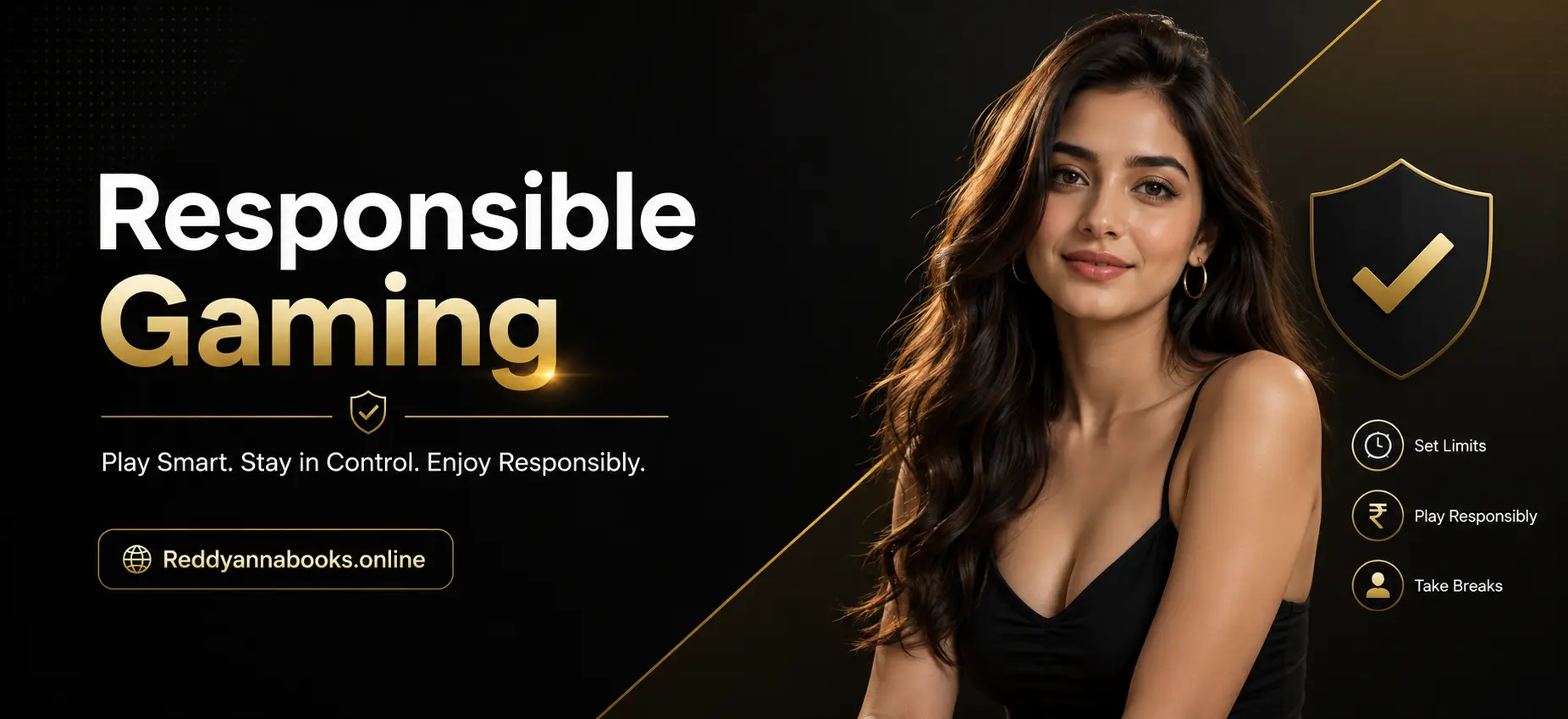 Resposible Gaming banner For Reddyannabooks.online