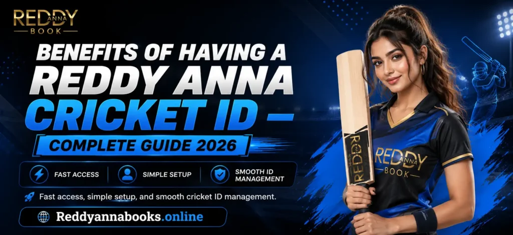 Benefits of having Reddy Anna Book Cricket ID Banner By Reddyannabooks.online