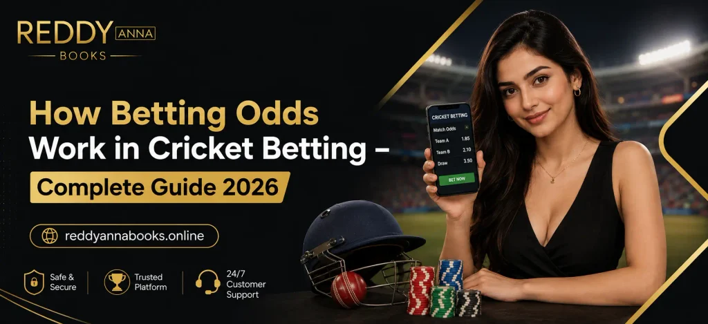 How Betting Odds Works explained Complete Guide 2026 Banner by Reddyannabooks.online