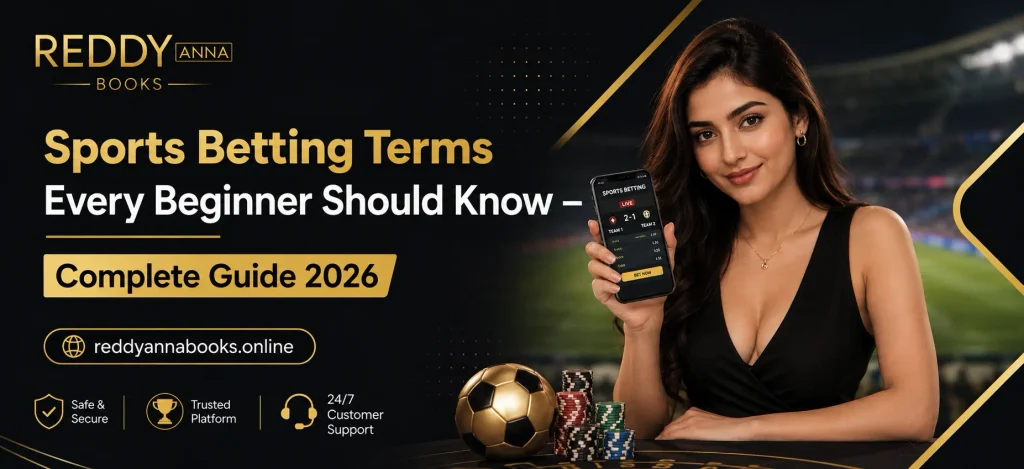 Sports Betting Terms 2026 Banner By Reddyannabooks.online