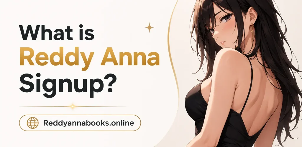 what is reddy anna signup banner by reddyannabooks.online